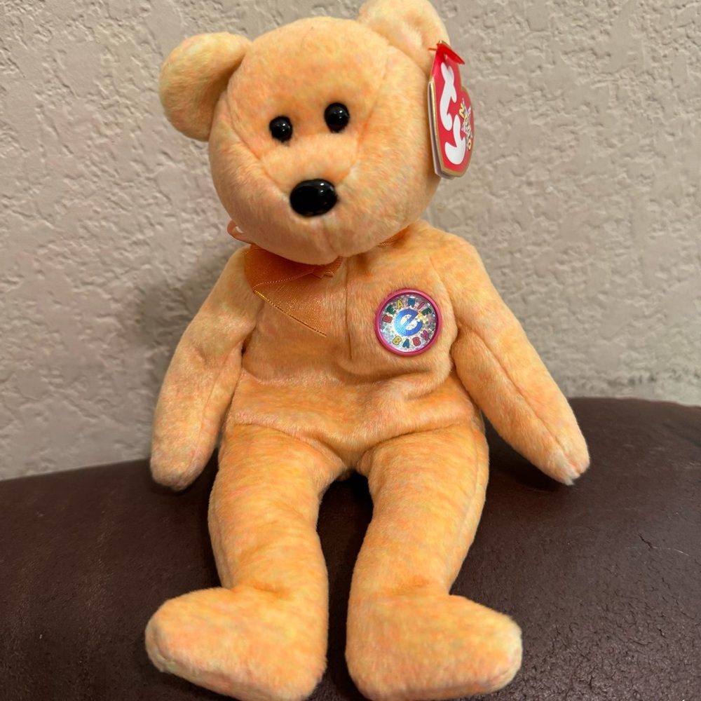 Vintage WT 2000 Ty Beanie Babies Sunny E-Bear